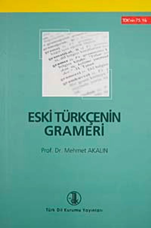 Eski Türkçenin Grameri