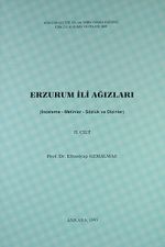 Erzurum İli Ağızları-II