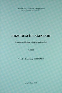 Erzurum İli Ağızları-II