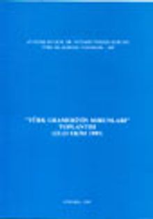 Türk Gramerinin Sorunları Toplantısı (22-23 Ekim 1993)