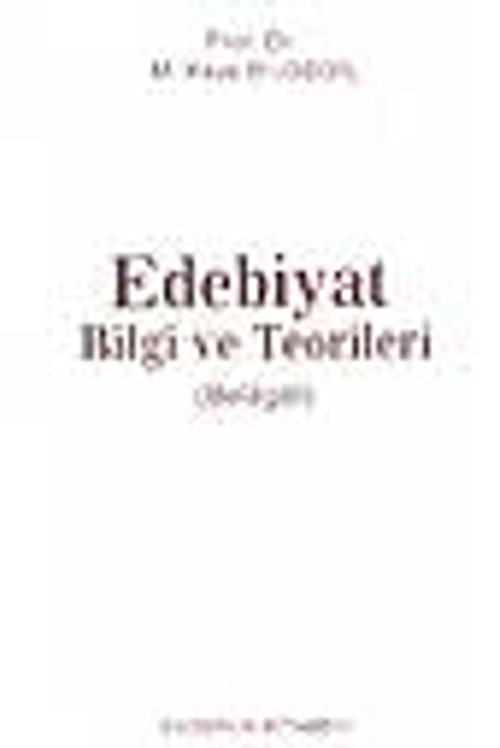 Edebiyat Bilgi ve Teorileri ( Belâgât) (9-D-17 )