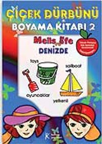 Melis ve Efe Denizde & Boyama Kitabı-2
