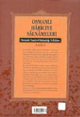 Osmanlı Hariciye Salnameleri Osmanlı Dışişleri Bakanlığı Yıllıkları 4 Cilt