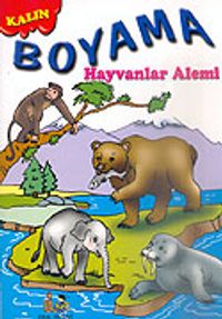 Boyama Hayvanlar Alemi (Kalın)