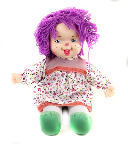 Gülenkız Mor Saçlı Bebek (L00001)