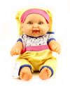 Senoş Kel Bebek Sarı Elbiseli (040232)