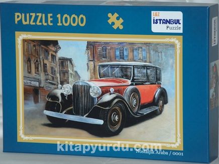 Nostaljik Araba 1000 Parça Puzzle (68x48)