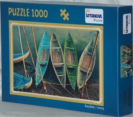 Kayıklar 1000 Parça Puzzle (68x48)