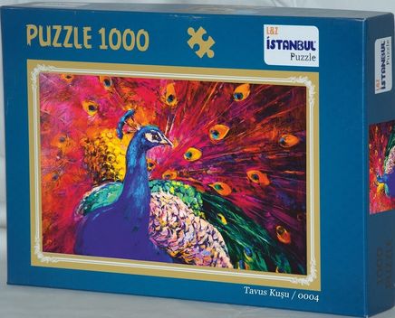 Tavuskuşu 1000 Parça Puzzle (68x48)