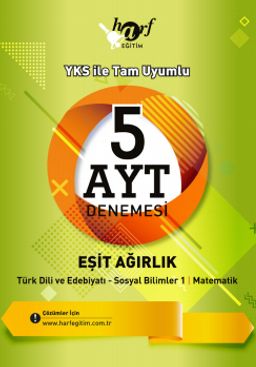 5 AYT Denemesi Eşit Ağırlık