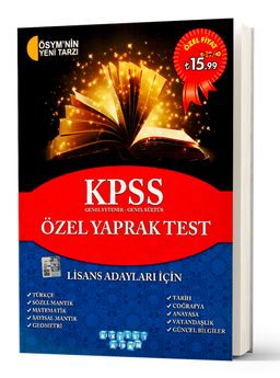 KPSS Lisans Özel Yaprak Test