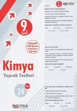 9. Sınıf  Kimya Yaprak Testleri