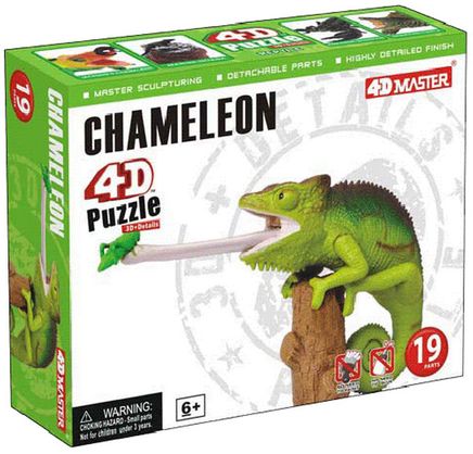 4D Puzzle Bukalemun