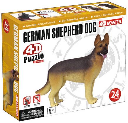 4D Puzzle Alman Kurt Köpeği