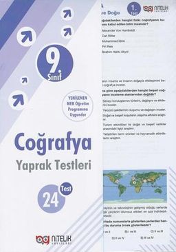 9. Sınıf Coğrafya Yaprak Testleri