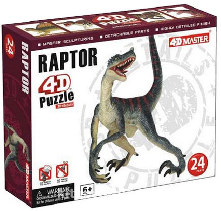 4D Puzzle Raptor