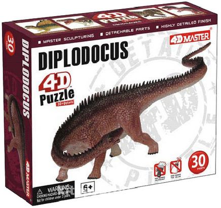 4D Puzzle Diplodocus