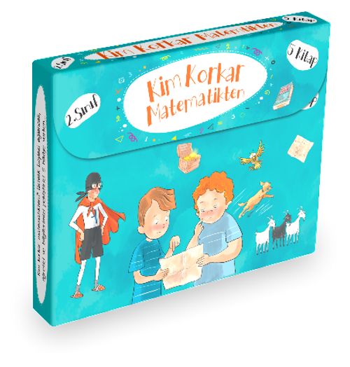 2.Sınıf  Kim Korkar Matematikten (5 Kitap)