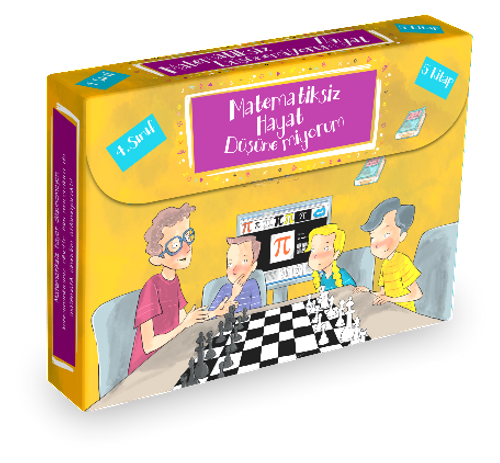 4.Sınıf Matematiksiz Hayat Düşünemiyorum (5 Kitap)