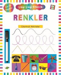 Renkler (4 Yaş+) / Çıkartmalı Çizgi Çizgi Etkinlik