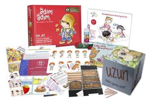 Adım Adım Bebek Eğitim Seti 34. Ay