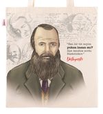 Askılı Bez Çanta - Dostoyevski
