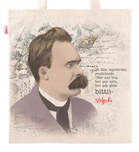 Askılı Bez Çanta - Friedrich Nietzsche