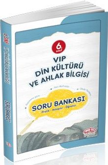 6.Sınıf Vip Din Kültürü ve Ahlak Bilgisi Soru Bankası