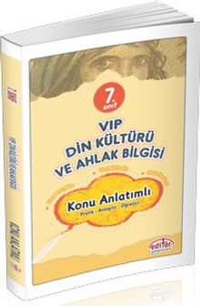 7.Sınıf Vip Din Kültürü ve Ahlak Bilgisi Konu Anlatımlı