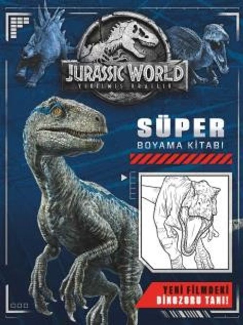 Jurassic World - Süper Boyama Kitabı