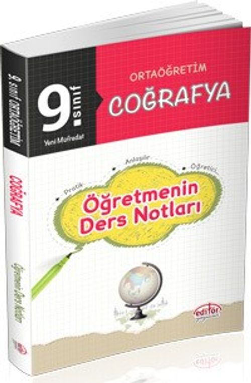 9. Sınıf Ortaöğretim Coğrafya Öğretmenin Ders Notları