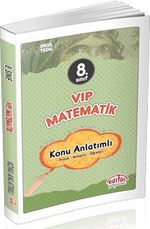 8. Sınıf Vip Matematik Konu Anlatımlı