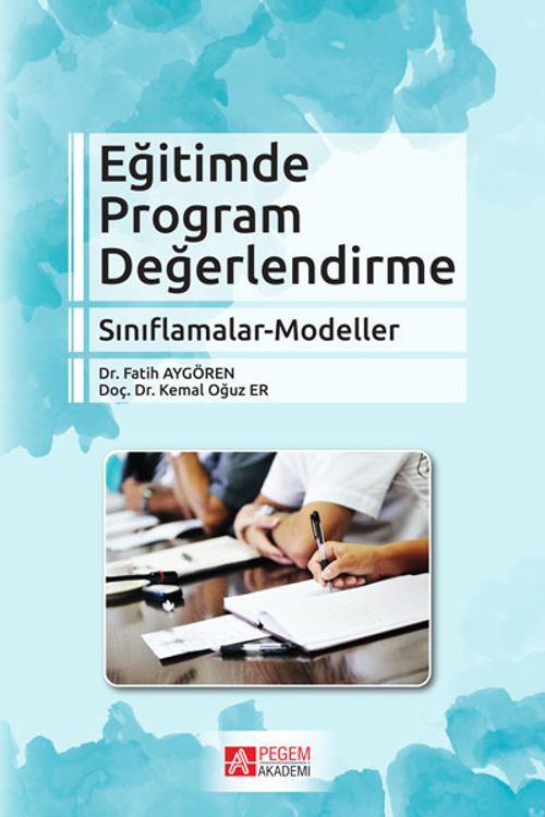 Eğitimde Program Değerlendirme & Sınıflamalar-Modeller