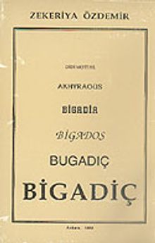 Didi Moti He, Akhyraous, Bigadia, Bigados, Bugadıç, Bigadiç 6-H-23 