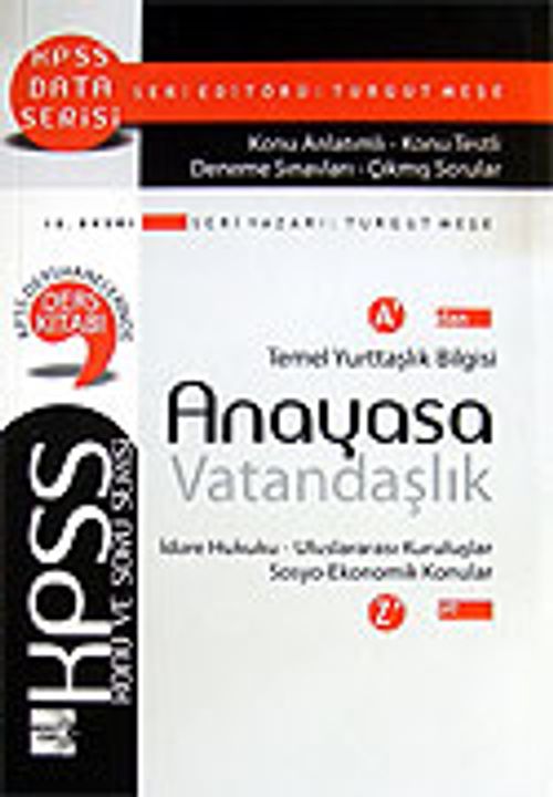 KPSS Anayasa-Vatandaşlık A'dan Z'ye / Konu ve Soru Serisi