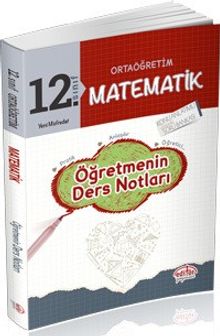 12.Sınıf Matematik Öğretmenin Ders Notları