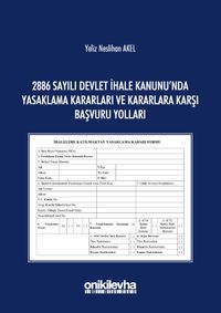 2886 Sayılı Devlet İhale Kanunu'nda Yasaklama Kararları ve Kararlara Karşı Başvuru Yolları