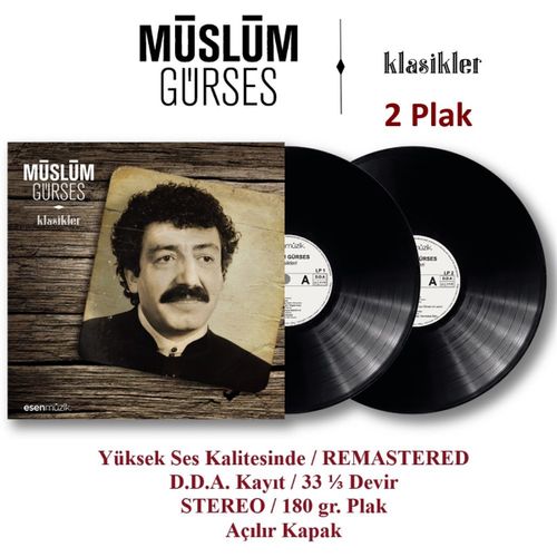 Müslüm Gürses - Klasikler (2 Plak)