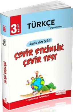 3. Sınıf Türkçe Çevir Etkinlik Çevir Test