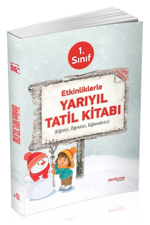 1. Sınıf Etkinliklerle Yarıyıl Tatil Kitabı