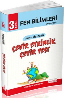 3. Sınıf Fen Bilimleri Çevir Etkinlik Çevir Test