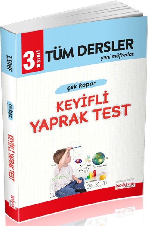 3. Sınıf Tüm Dersler Keyifli Çek Kopar Yaprak Test