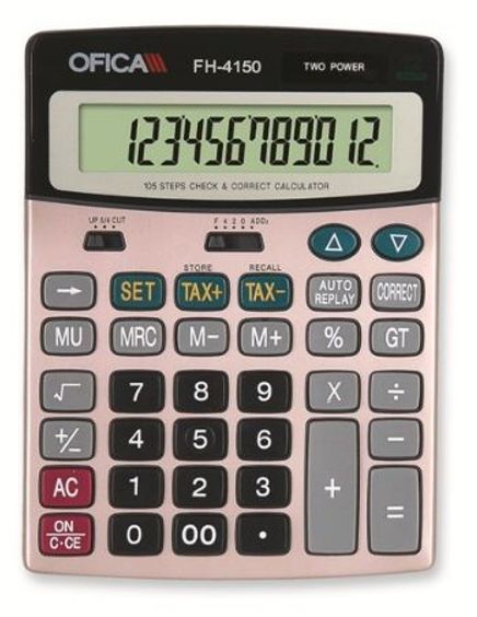 Ofica 4150 Hesap Makinesi Masa Tipi 12 Hane FH-4150