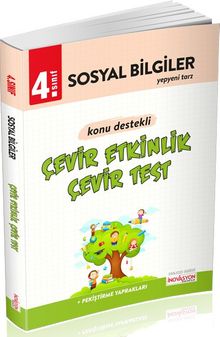 4.Sınıf Sosyal Bilgiler Çevir Etkinlik Çevir Test