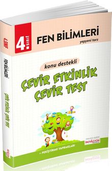 4.Sınıf Fen Bilimleri Çevir Etkinlik Çevir Test