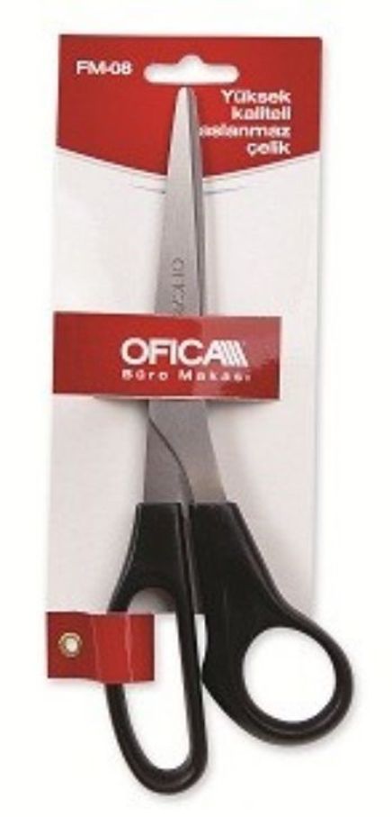 Ofica Çelik Ergonomik Büro Makası 200mm FM-08