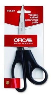 Ofica Çelik Ergonomik Büro Makası 175mm FM-07