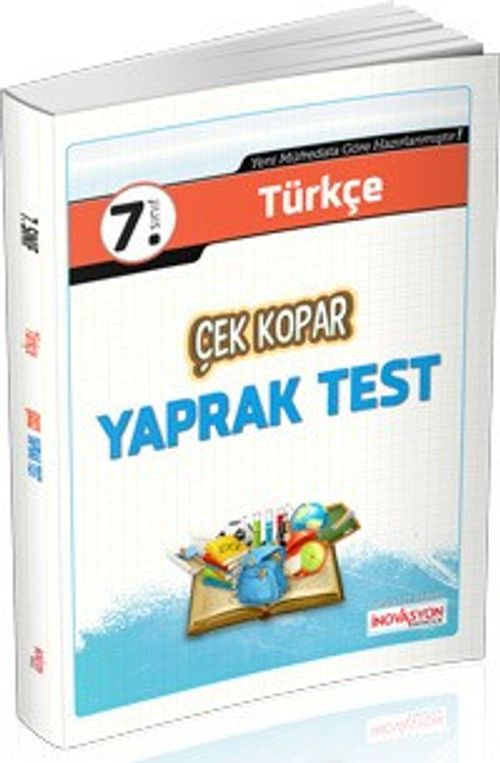 7.Sınıf Türkçe Çek Kopar Yaprak Test