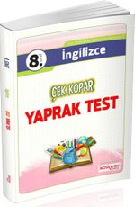 8.Sınıf İngilizce Çek Kopar Yaprak Test