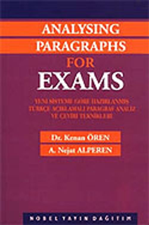 Analysing Paragraphs For Exams